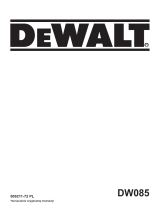 DeWalt DW085 Instrukcja obsługi