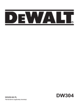 DeWalt DW304PK Instrukcja obsługi