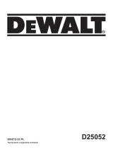 DeWalt D25052K Instrukcja obsługi