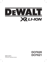DeWalt DCF621 Instrukcja obsługi