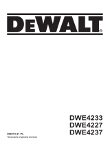 DeWalt DWE4233 Instrukcja obsługi