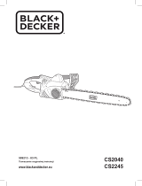 Black & Decker CS2040 Instrukcja obsługi