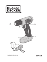 Black & Decker BDCD8 Instrukcja obsługi