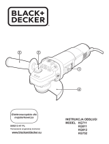 Black & Decker KG711 Instrukcja obsługi