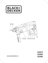 BLACK+DECKER KD990 Instrukcja obsługi