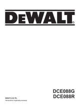 DeWalt DCE088G Instrukcja obsługi