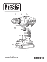 Black & Decker BDCDD186 Instrukcja obsługi