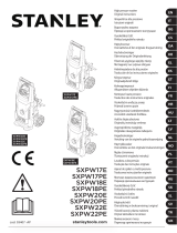 Stanley SXPW22E Instrukcja obsługi