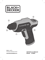 Black & Decker CS36BS Instrukcja obsługi