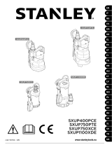 Stanley SXUP750XCE Instrukcja obsługi