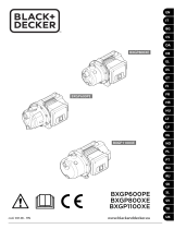 Black & Decker BXGP800XE Instrukcja obsługi