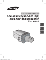 Samsung SCC-A2013P Instrukcja obsługi