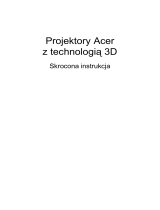 Acer X1163 Instrukcja obsługi