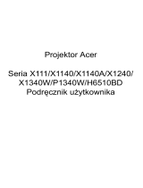 Acer H6510BD Instrukcja obsługi