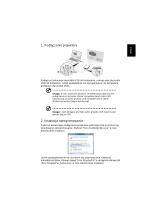 Acer C110 Skrócona instrukcja obsługi