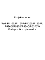 Acer P5280 Instrukcja obsługi