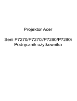 Acer P7270 Instrukcja obsługi