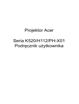 Acer K520 Instrukcja obsługi