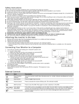 Acer GN276HL Skrócona instrukcja obsługi