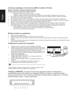 Acer BE270K Skrócona instrukcja obsługi