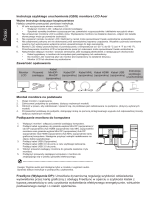 Acer BE270U Skrócona instrukcja obsługi