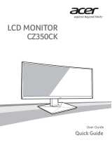Acer CZ350CK Skrócona instrukcja obsługi