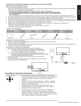 Acer ED246Y Skrócona instrukcja obsługi