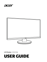 Acer K252HQL Skrócona instrukcja obsługi