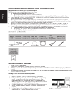 Acer CB241HQK Skrócona instrukcja obsługi