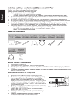 Acer BX340C Skrócona instrukcja obsługi