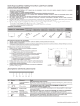 Acer ER320HQ Skrócona instrukcja obsługi