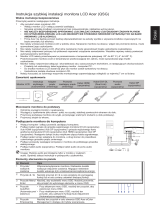 Acer RC241YU Skrócona instrukcja obsługi