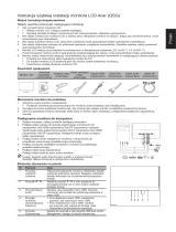 Acer H257HU Skrócona instrukcja obsługi