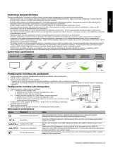 Acer V195WL Skrócona instrukcja obsługi