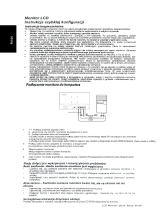 Acer V195HQL Skrócona instrukcja obsługi