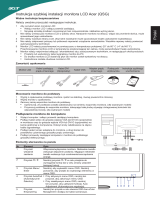 Acer S200HL Skrócona instrukcja obsługi