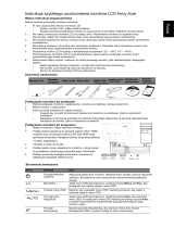 Acer S243HL Skrócona instrukcja obsługi