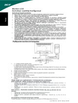 Acer P215H Skrócona instrukcja obsługi
