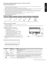 Acer KA240HY Skrócona instrukcja obsługi