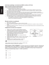 Acer B277K Skrócona instrukcja obsługi