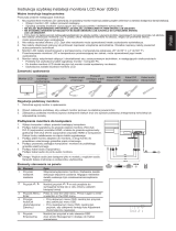 Acer HA240Y Skrócona instrukcja obsługi