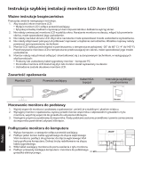 Acer EB162Q Skrócona instrukcja obsługi