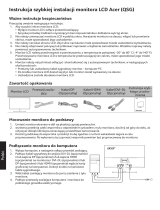 Acer EB321QUR Skrócona instrukcja obsługi