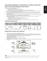 Acer XZ271 Skrócona instrukcja obsługi