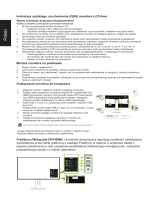 Acer PE320QK Skrócona instrukcja obsługi