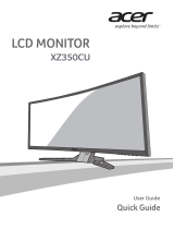 Acer XZ350CU Skrócona instrukcja obsługi