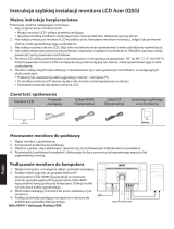 Acer EB275K Skrócona instrukcja obsługi