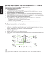 Acer XZ321Q Skrócona instrukcja obsługi