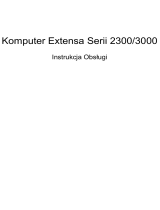 Acer Extensa 3000 Instrukcja obsługi