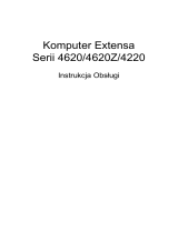 Acer Extensa 4620Z Instrukcja obsługi